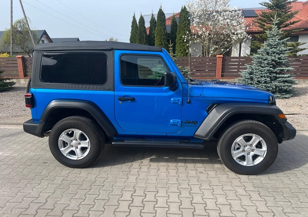 Jeep Wrangler cena 166000 przebieg: 23468, rok produkcji 2022 z Lidzbark małe 92